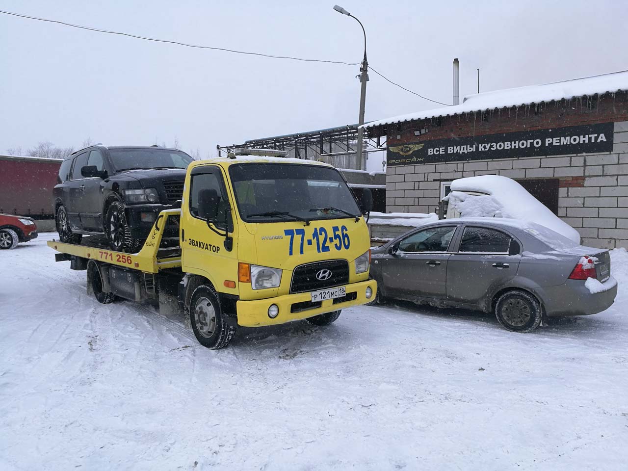 Эвакуатор в Ижевске недорого: круглосуточно и быстро